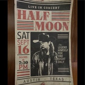 TWD Supply Drop Half Moon arising Poster